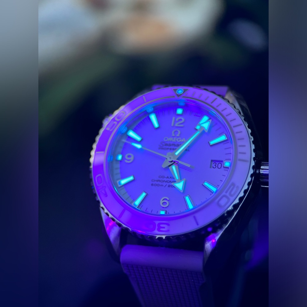 Omega Seamaster Planet Ocean Limited White Dial and Bezel 232.32.42.21.04.001